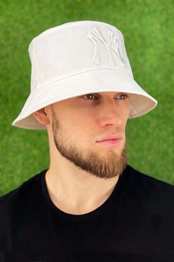 Панама молодежная Braxton NY Yankees унисекс Белый (1453)