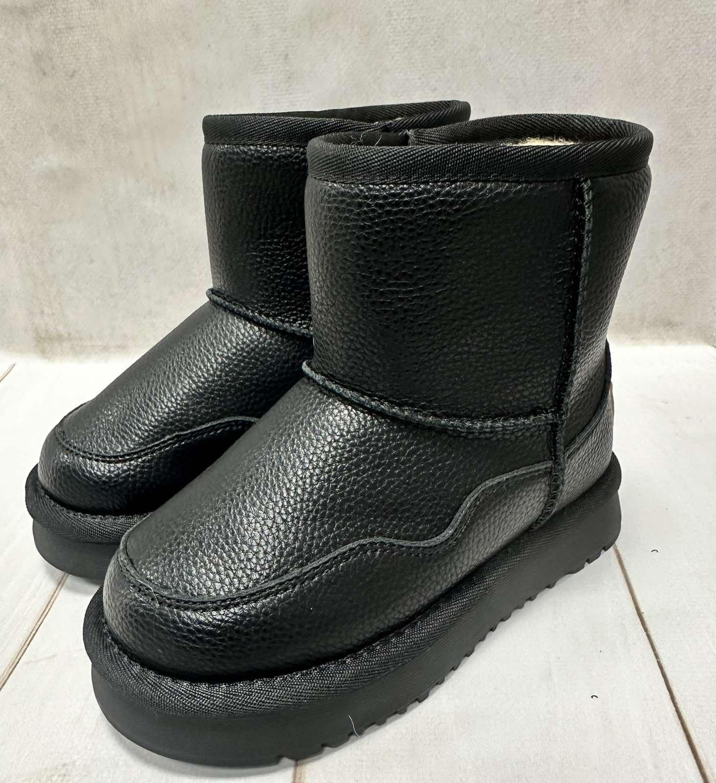 Уги дитячі Ugg Paliament екошкіра р. 30 19,5 см Чорний - фото 3 Уги дитячі Ugg Paliament екошкіра р. 30 19,5 см Чорний - фото 3