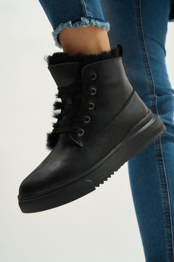 Ботинки женские LONZA р. 39 Черный (178779)