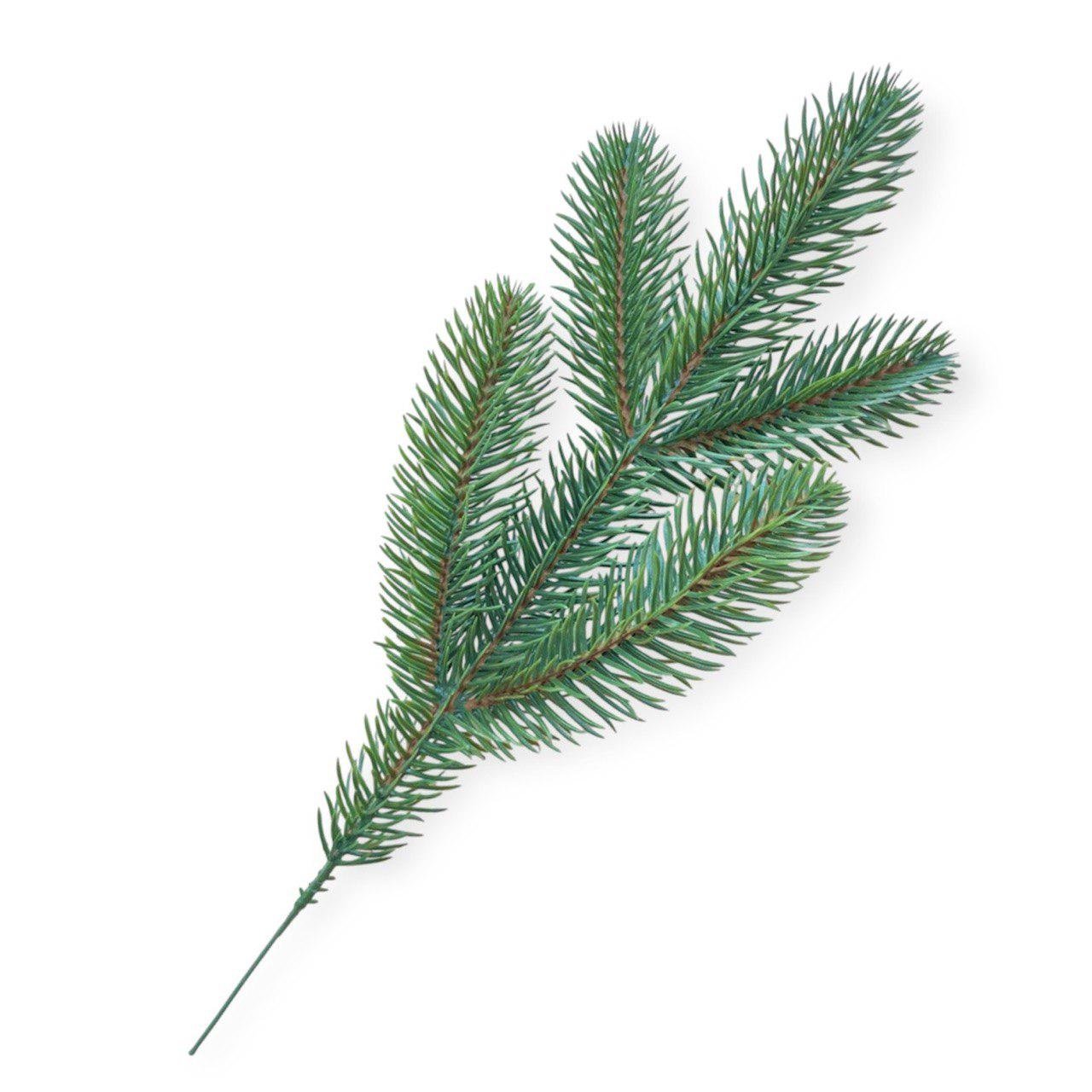 Гілка лита ПЛАСТМАКС №3 п'ятипала двостороння 30 см Зелений (GS3)