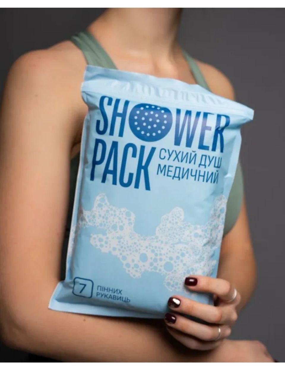 Сухий душ медичний SHOWER PACK 5 шт. (29342158) - фото 2 Сухий душ медичний SHOWER PACK 5 шт. (29342158) - фото 2