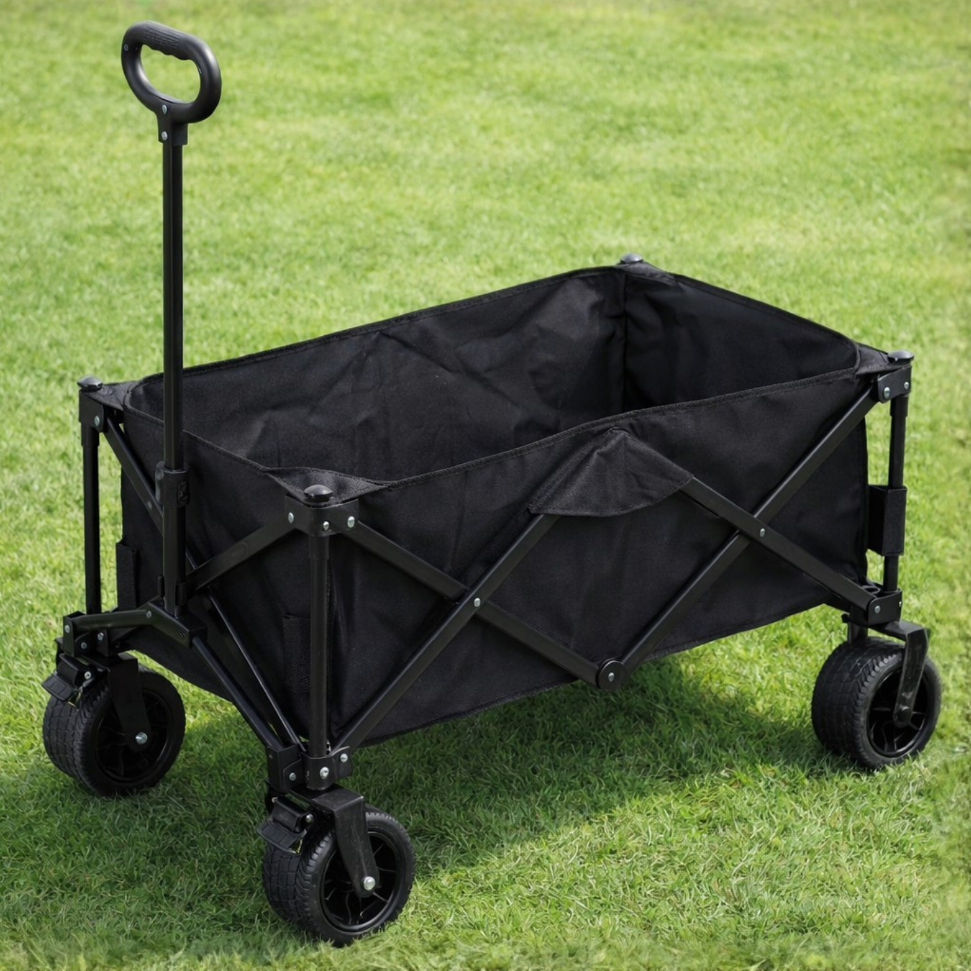 Тележка складная для перевозки вещей и продуктов многоцелевая для походов в магазин/кемпинга/транспортировка и хранение