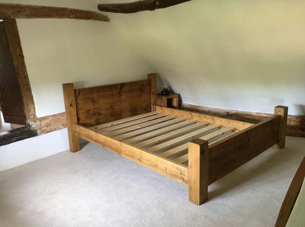 Кровать деревянная Классик 140х200 см (26578338) Кровать деревянная Классик 140х200 см (26578338)