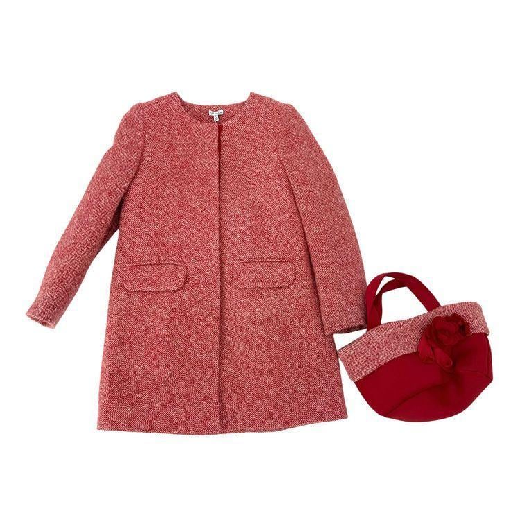 Пальто з сумочкою Piccola ludo 8 років 128 см (069TES0011)