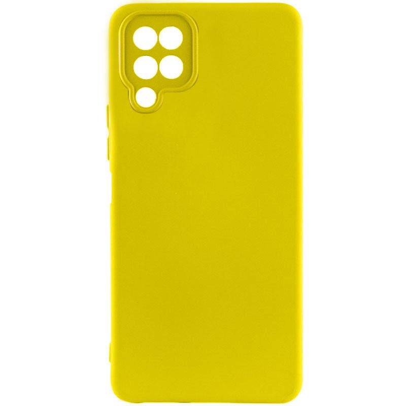 Противоударный Чехол Silicone Cover Lakshmi Full Camera (A) для Samsung Galaxy M33 5G Желтый / Flash - фото 1