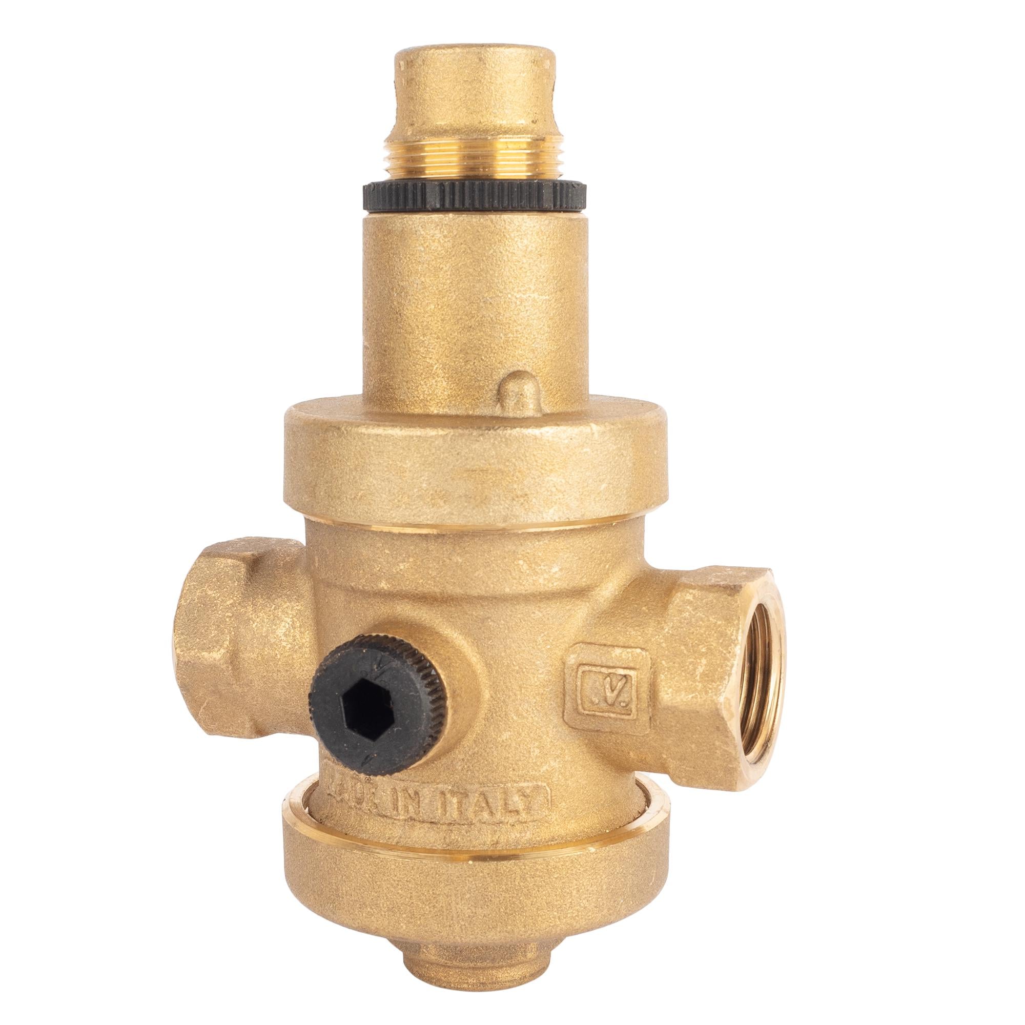 Редуктор давления воды 1/2" 0,5-6 бар усиленный Malgorani Eurobrass 143