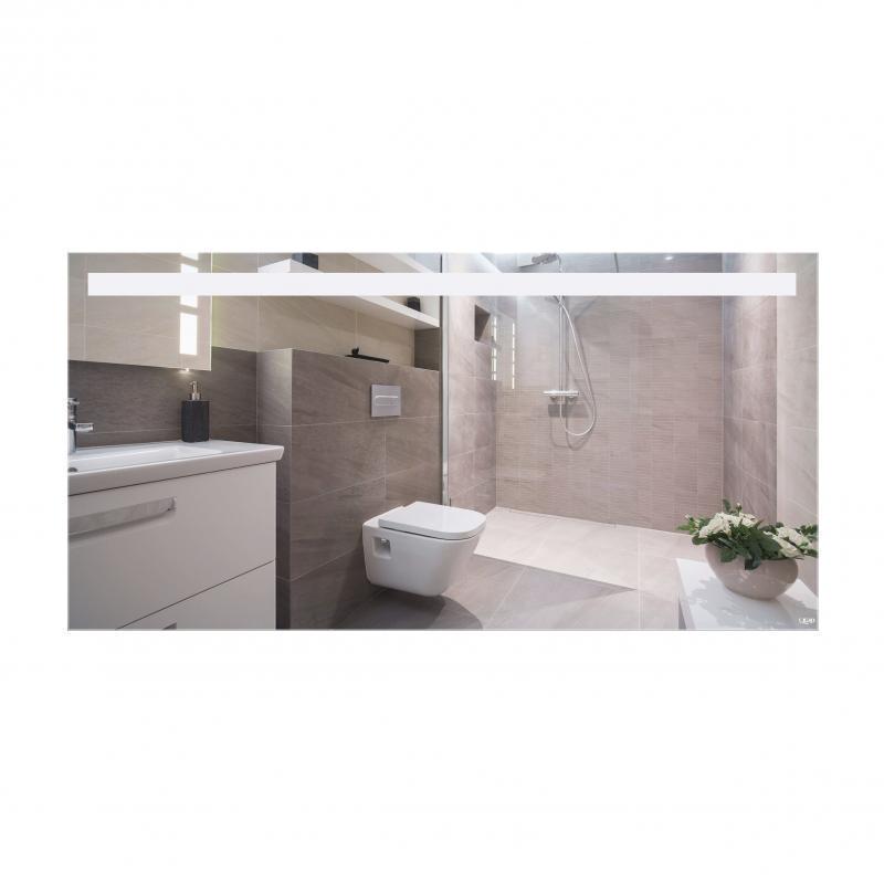 Зеркало Q-tap Mideya Modern 1400х700 с LED-подсветкой QT2078141470140W (13915)