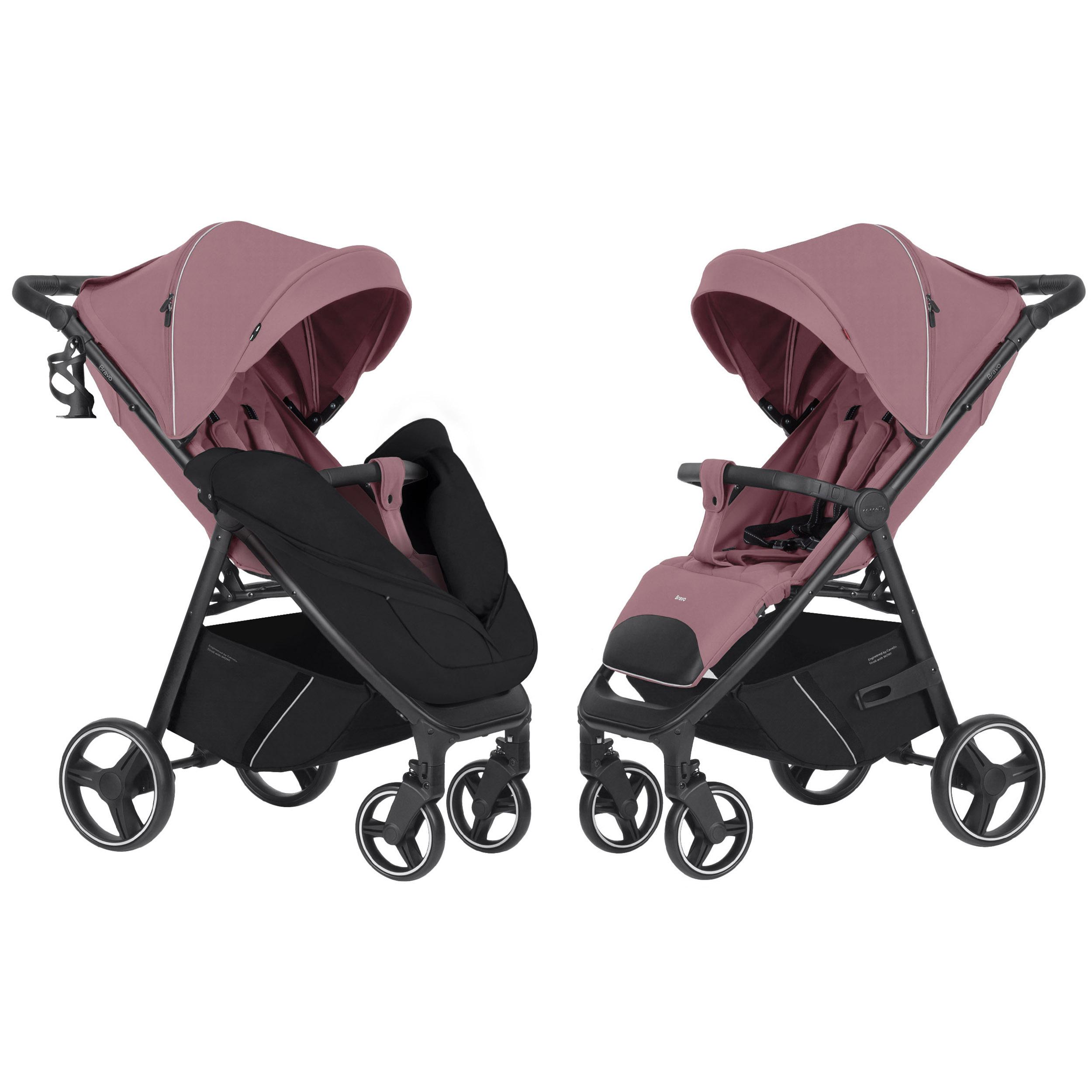 Коляска-книжка Carrello Bravo BF Crystal Pink (CRL-8512) - фото 5 Коляска-книжка Carrello Bravo BF Crystal Pink (CRL-8512) - фото 5