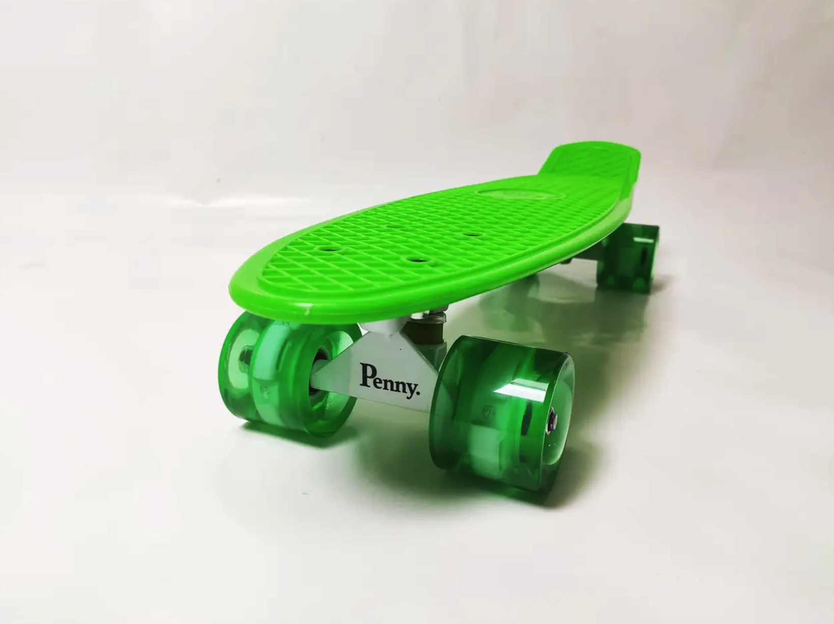 Скейтборд 696 Toys Penny Board Maraton со светящимися колесами 55 см Зеленый (08808-3) - фото 2