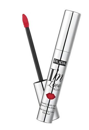 Помада губная жидкая матовая Pupa I'm Loveproof Matt Lip Fluid 10 Fire Red 2,7 мл (2245249785) - фото 3 Помада губная жидкая матовая Pupa I'm Loveproof Matt Lip Fluid 10 Fire Red 2,7 мл (2245249785) - фото 3