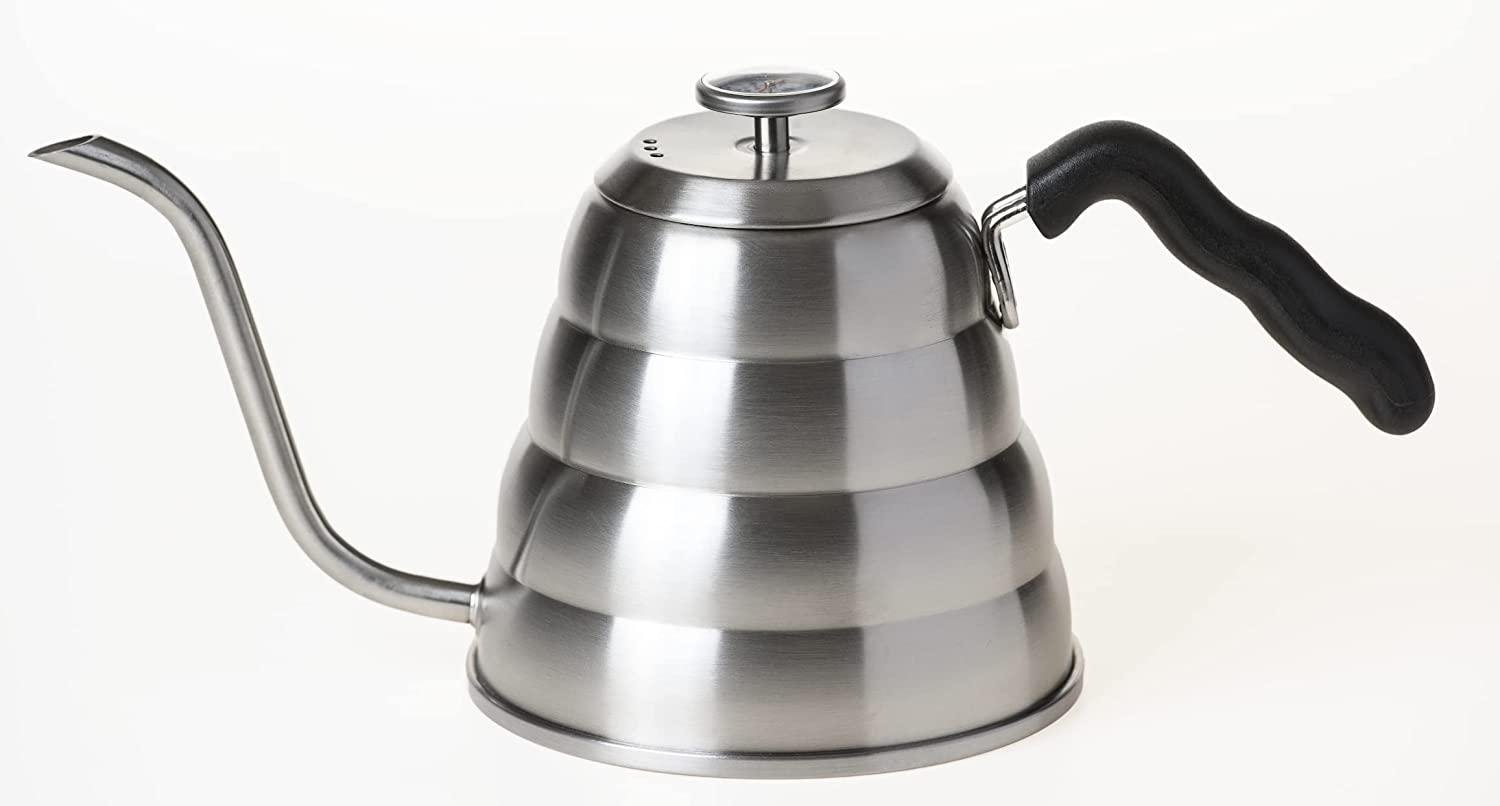 Чайник с термометром для заваривания кофе 1 л