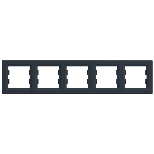 Рамка пятиместная горизонтальная Schneider Electric Asfora IP20 (EPH5800571) Рамка пятиместная горизонтальная Schneider Electric Asfora IP20 (EPH5800571)
