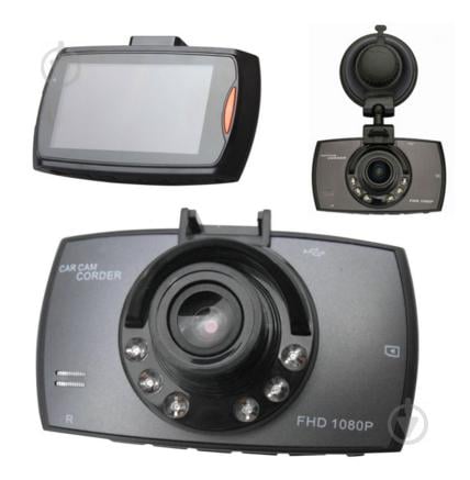 Автомобільний відеореєстратор HD 129 Black-Gray (av032-hbr) - фото 4