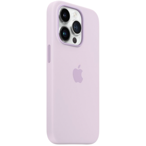 Apple MagSafe Silicone Case для iPhone 14 Pro Lilac - фото 3 Apple MagSafe Silicone Case для iPhone 14 Pro Lilac - фото 3