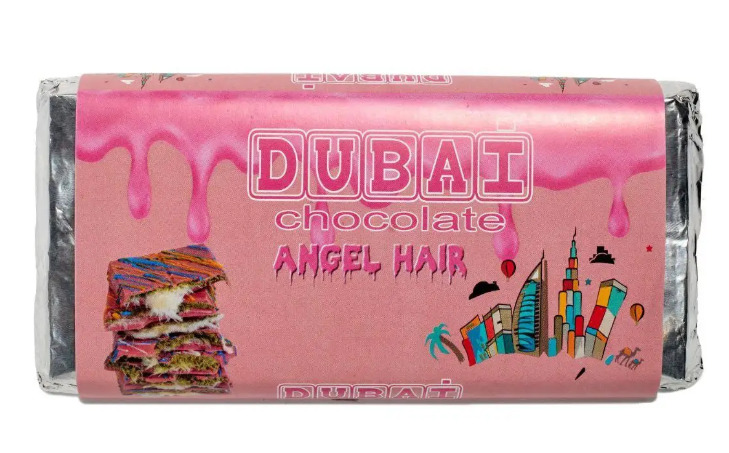Шоколад дубайский Angel Hair 75 г