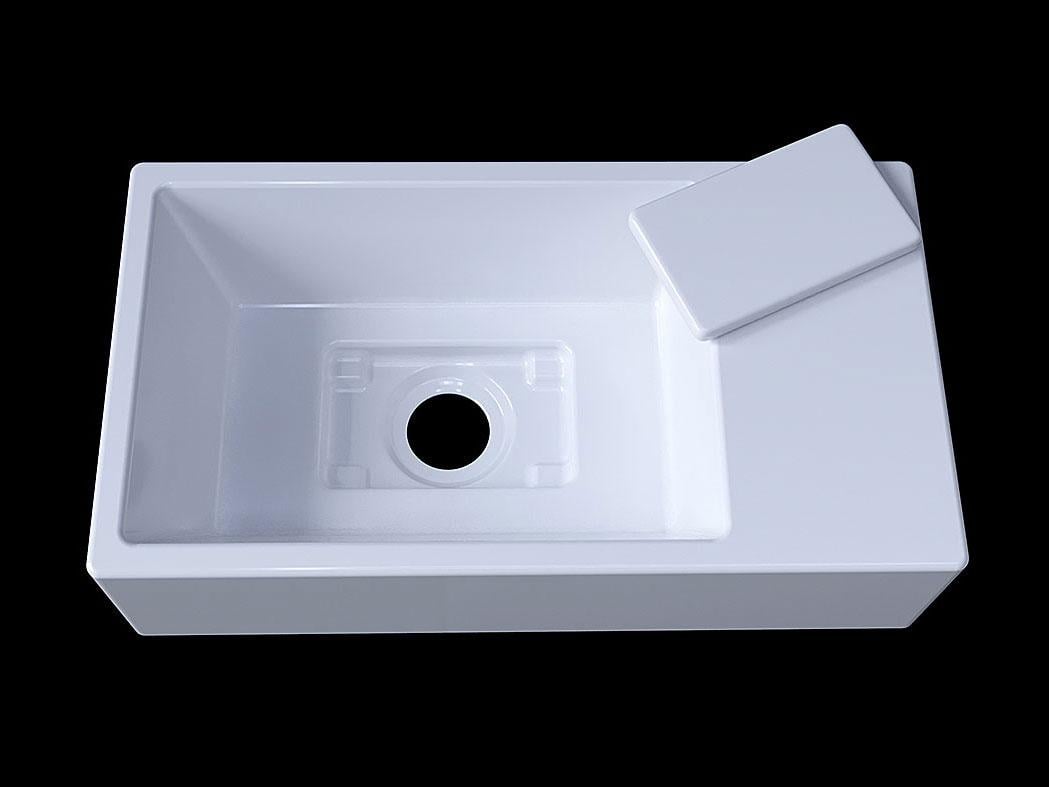 Умывальник подвесной Luxor Aldo R (741) - фото 7