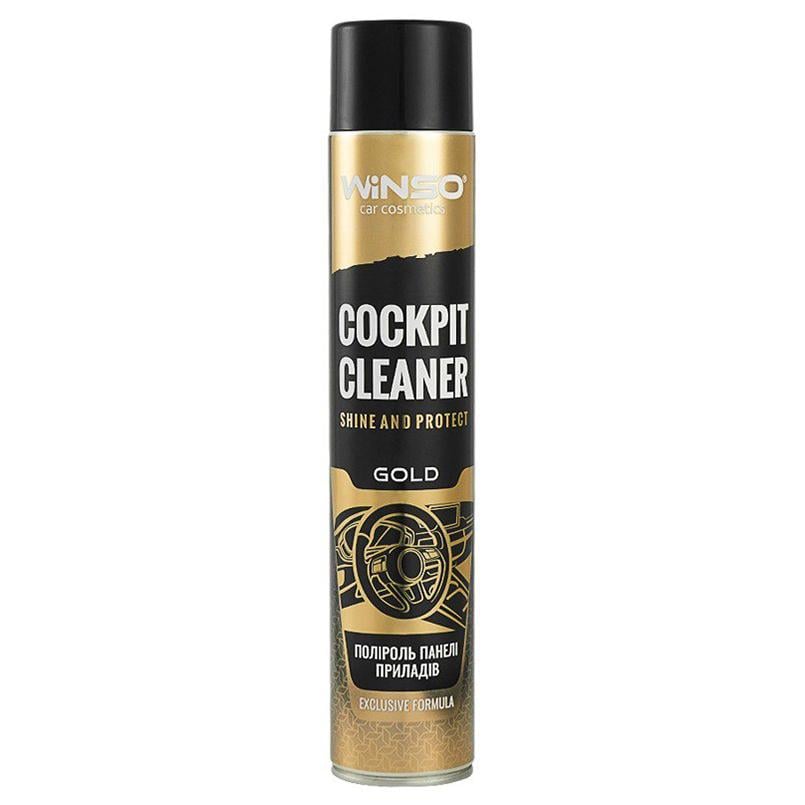 Полироль для приборной панели WINSO Exclusive Cockpit Cleaner Gold 750 мл (870630)