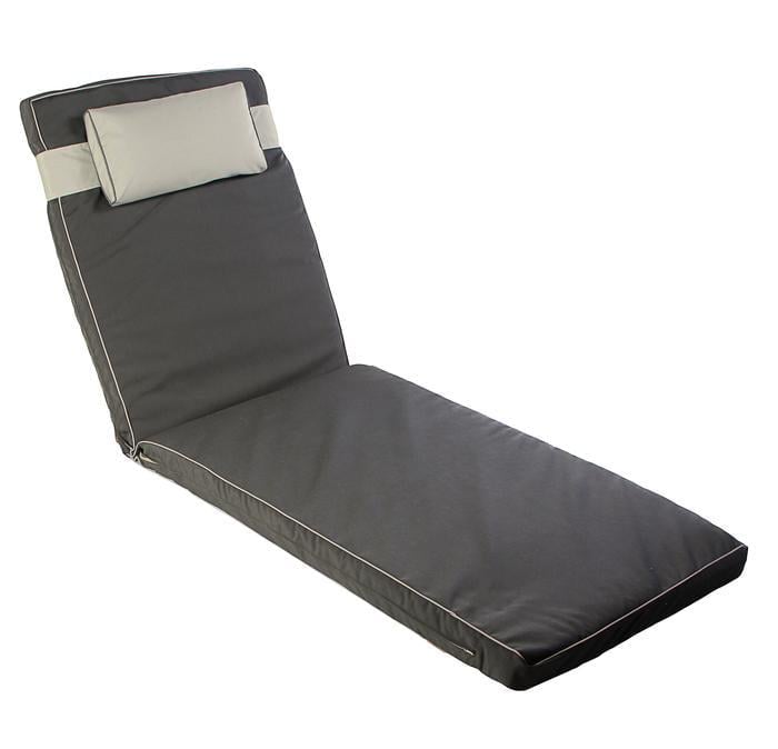 Матрас для шезлонга Ost-Fran Mocca 188х60х8 см Серый (2950)