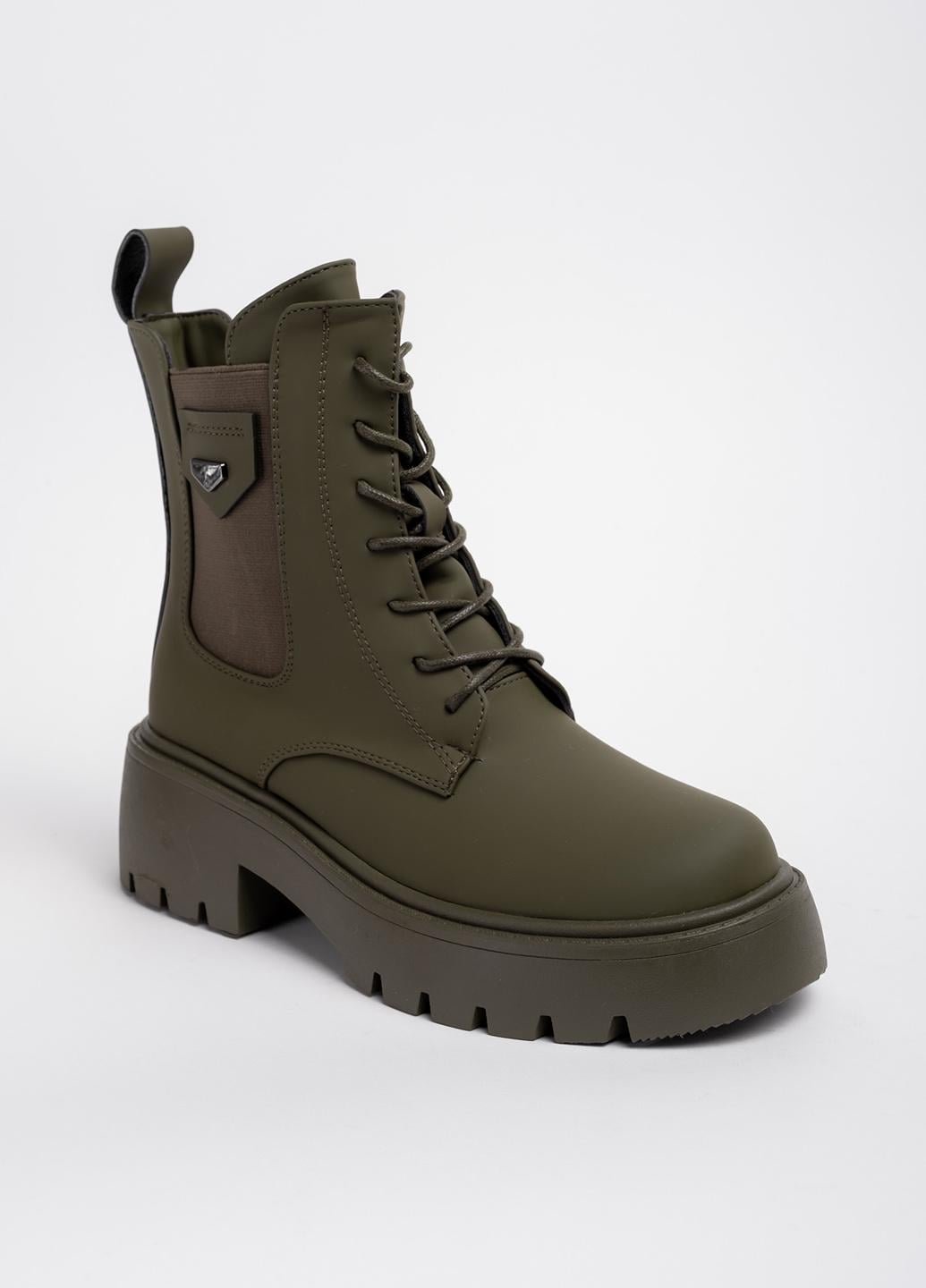 Ботинки женские р. 37 Зеленый (341520_37)