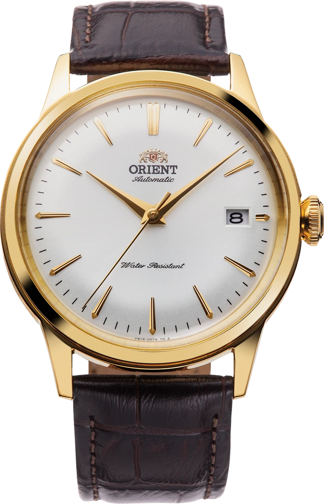 Наручные часы мужские Orient Bambino Version 7 RA-AC0M01S10B со стальным корпусом WR 30 м Серебряный (3124584483)