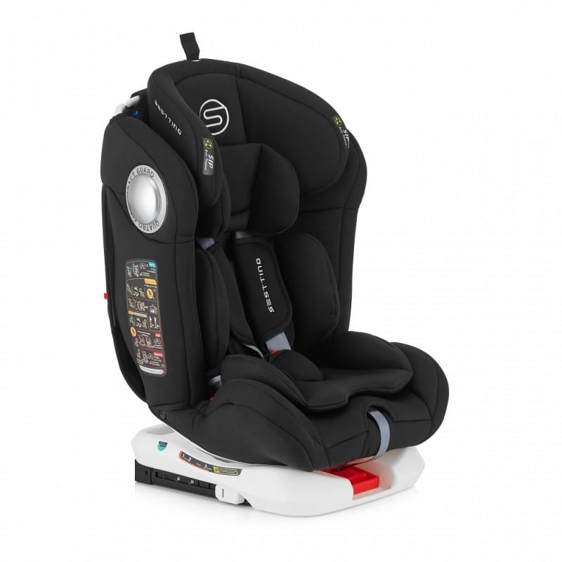 Автокрісло Sesttino Massiv група 0+/1/2/3 0-36 кг із системою Isofix Чорний