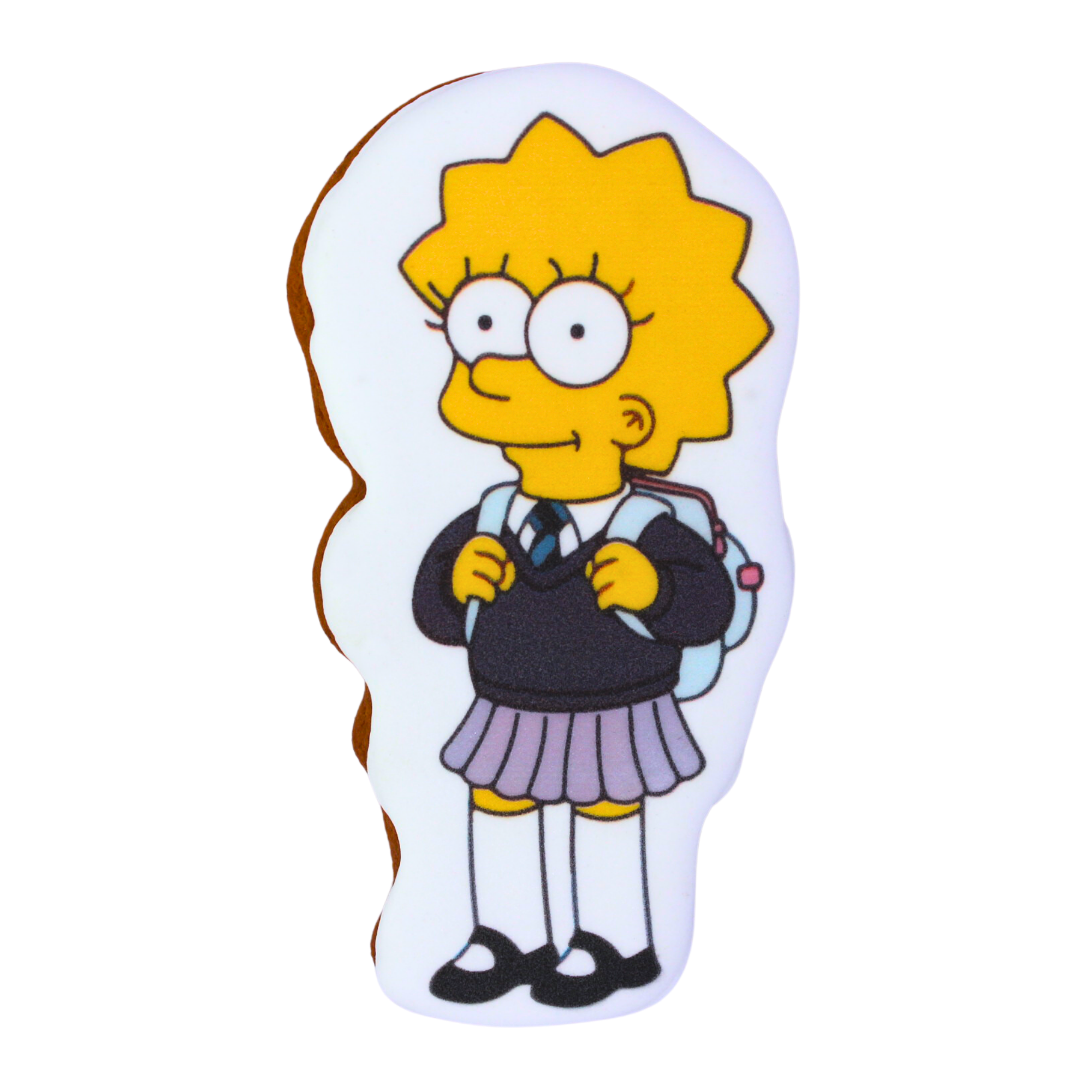 Пряник с принтом Крафт Печиво День Знаний Симпсон Лиза 45 г