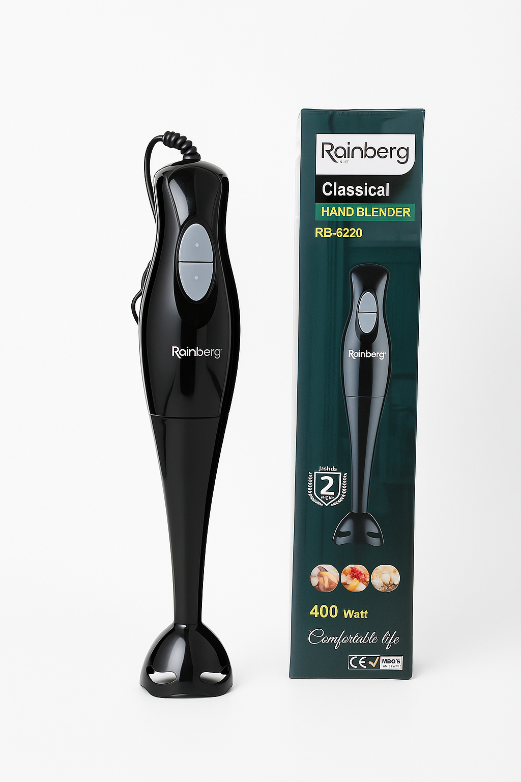 Блендер ручний Rainberg RB-6230 занурювальний 400 Вт (ML-05050)