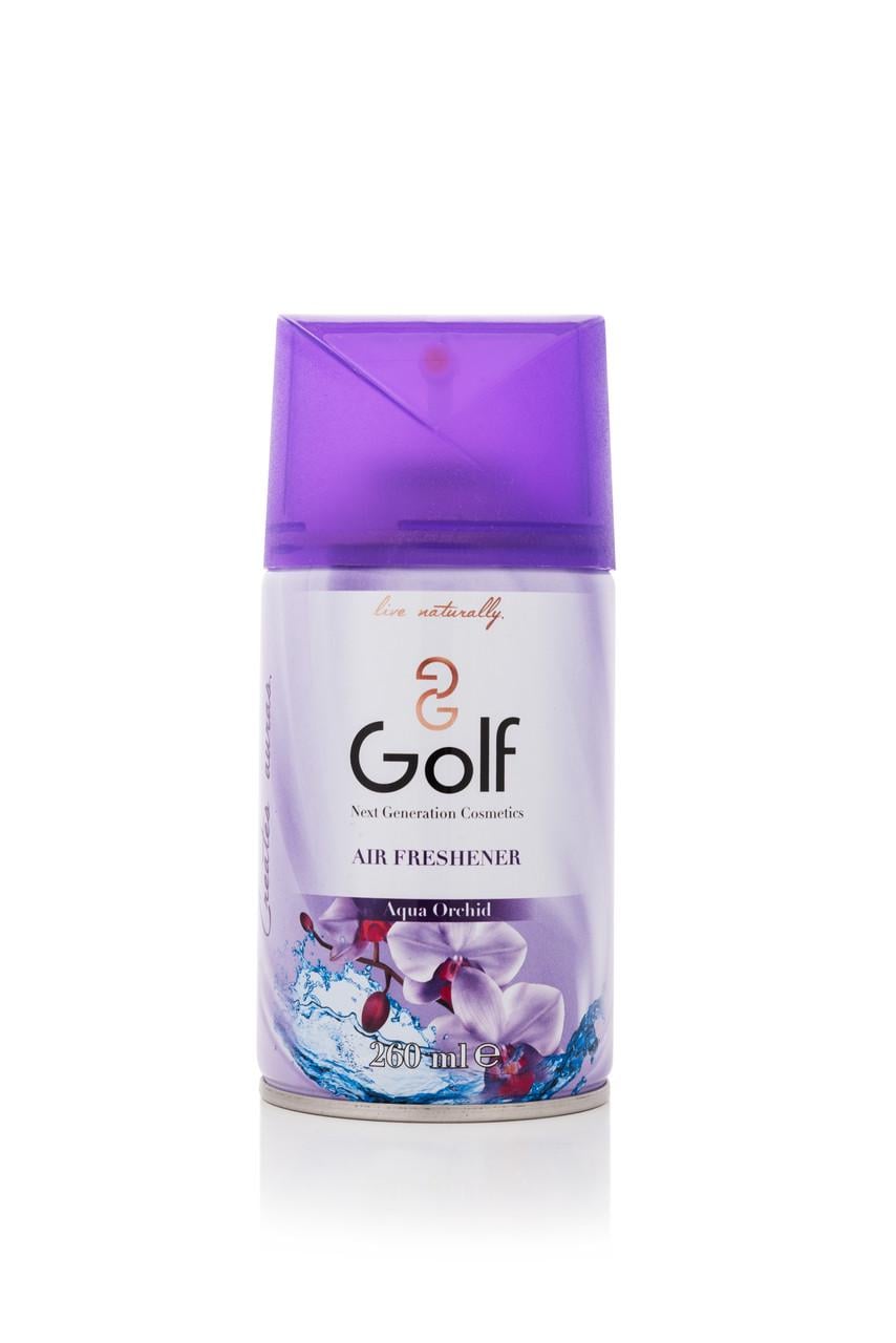 Сменный баллон к автоматическому освежителю воздуха Golf Refill Водная орхидея 260 мл