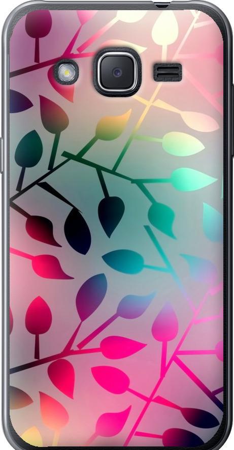 Чехол на Samsung Galaxy J2 J200H Листья (2235u-190-42517)