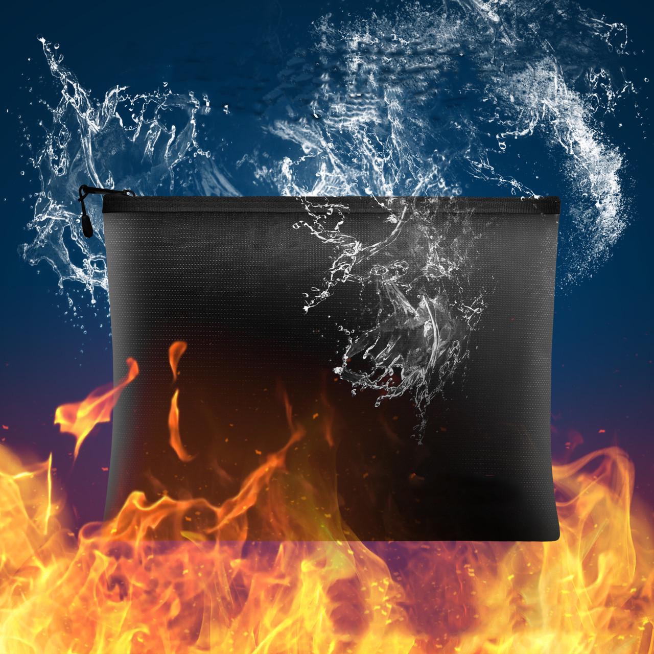 Папка-сумка для документов огнеупорная и водонепроницаемая - фото 2