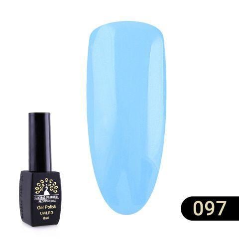 Гель-лак Global Fashion Black elite 097
