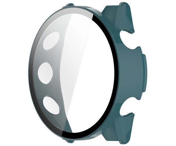 Чехол с защитным стеклом Protective Cover with Glass для Garmin Forerunner 570 47 мм Зеленый