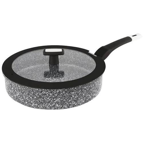 Сковорода-cотейник с крышкой Edenberg EB-3325 литой алюминий с гранитным покрытием 28 см 3,8 л (EB-3325)