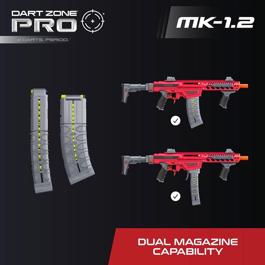 Бластер Dart Zone Pro MK-1.2 (6111) - фото 6 Бластер Dart Zone Pro MK-1.2 (6111) - фото 6
