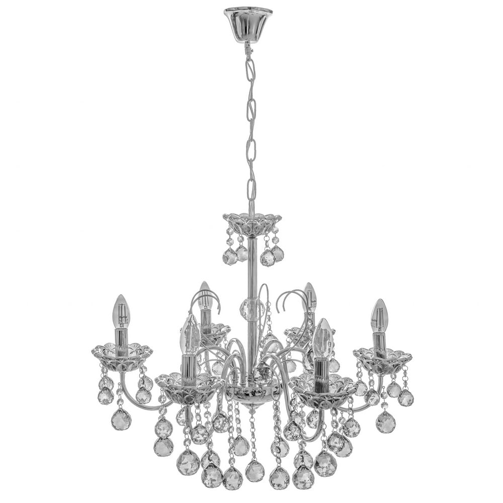 Люстра Brille BCL-681S/6 E14 CH (23-356)