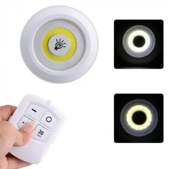Лампи бездротові світлодіодні Led Light With Remote Control 15 W з пультом 3 шт. (1045) - фото 2
