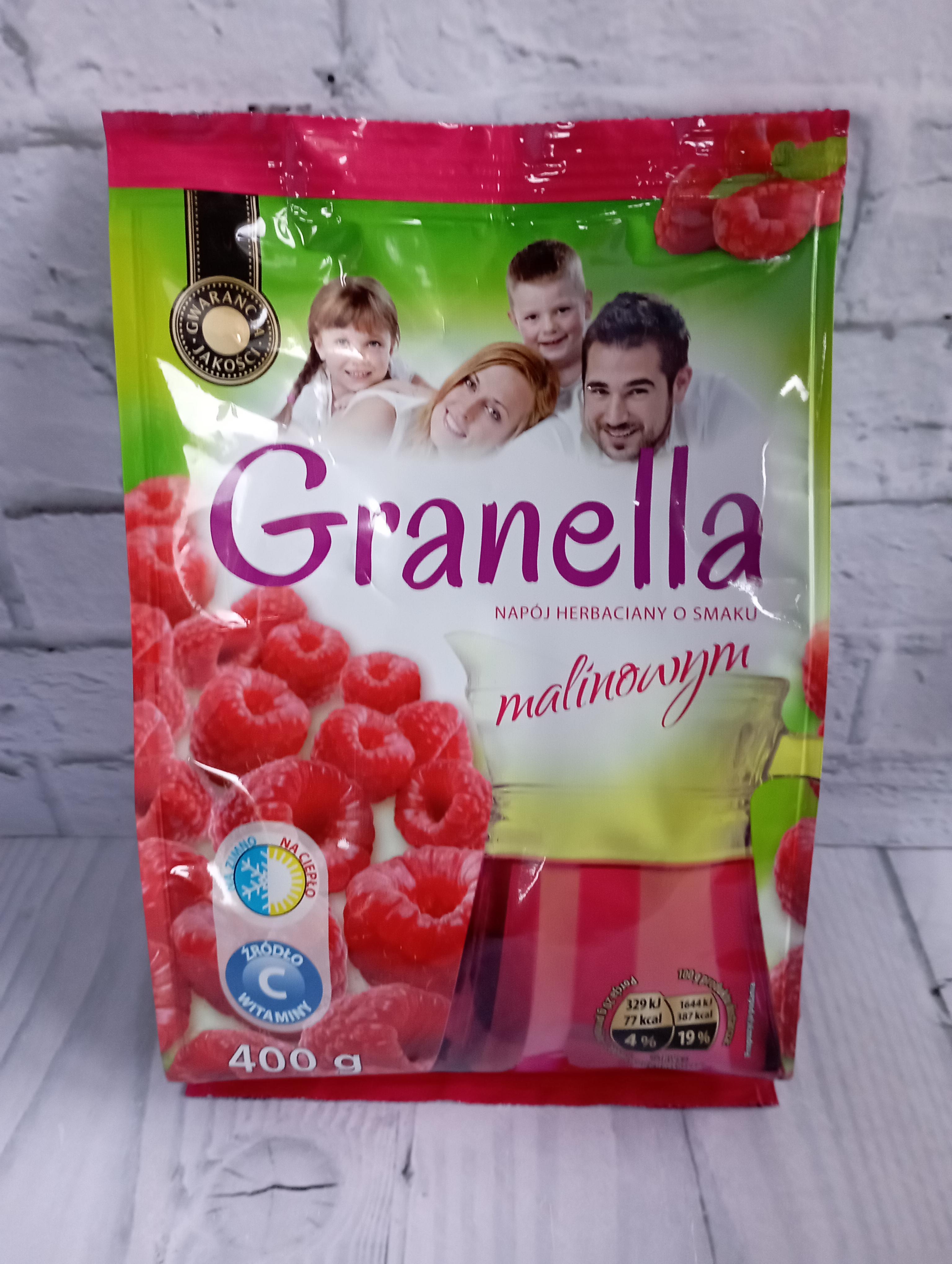 Чай гранульований Granella з ароматом малини 400 г