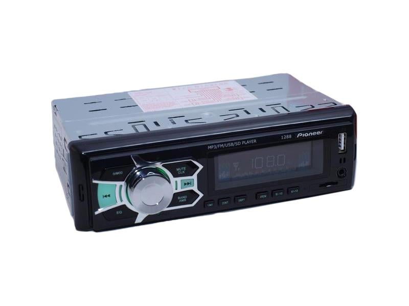 Автомагнитола Pioneer 1288 ISO USB/microSD/FM/AUX с пультом ДУ 4x50 Вт