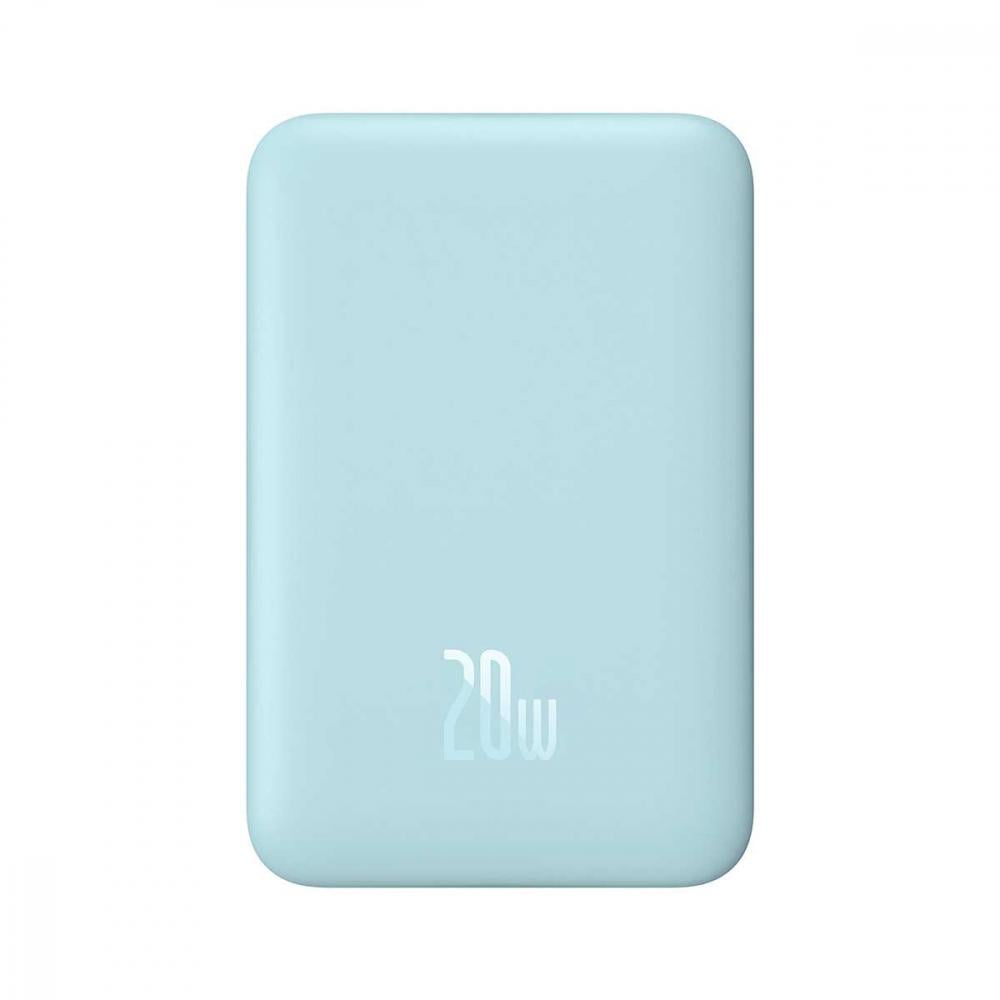 Повербанк Baseus Magnetic Mini Fast Charge Power Bank PD3.0 10000 mAh 20 W Блакитний (PPCX030003)