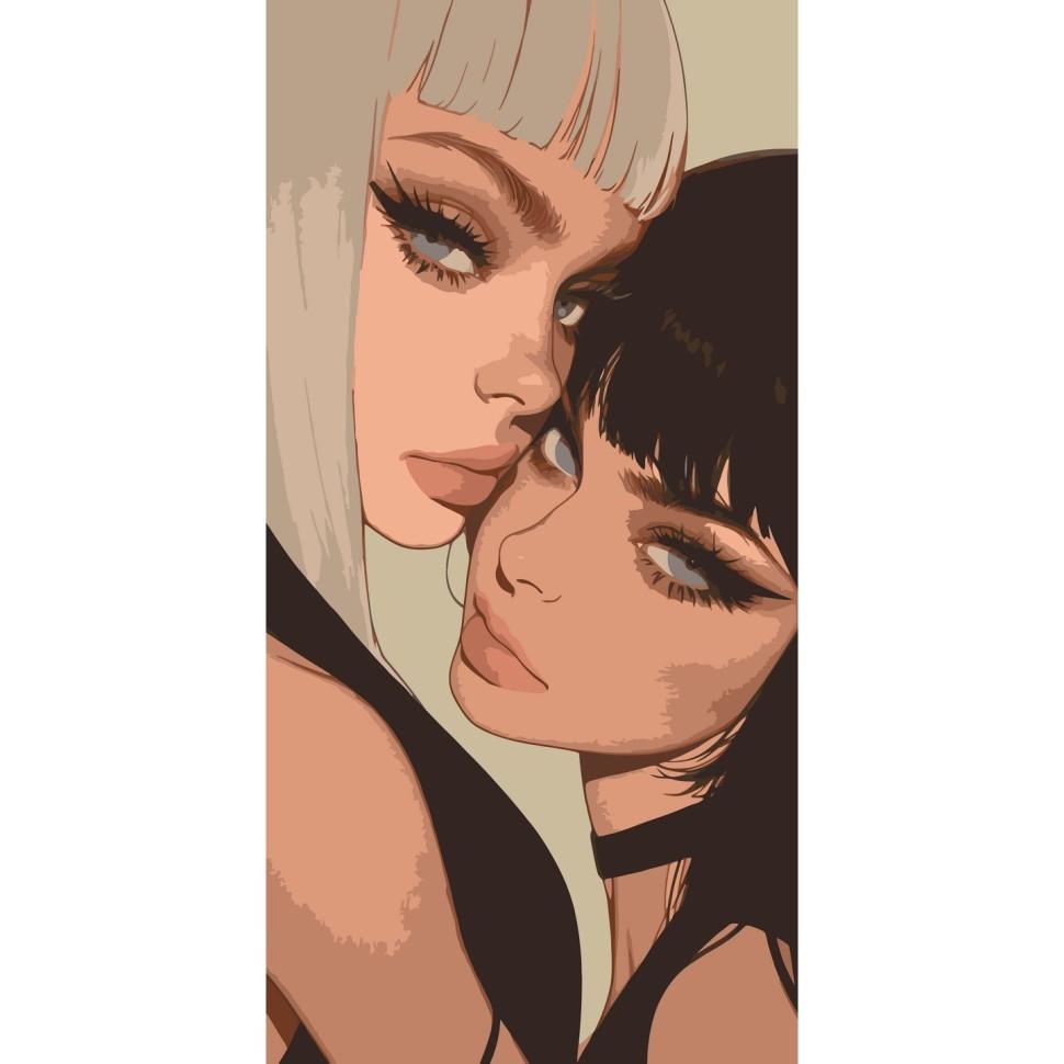 Картина по номерам ART CRAFT Подружки 40х80 см (10139-AC)