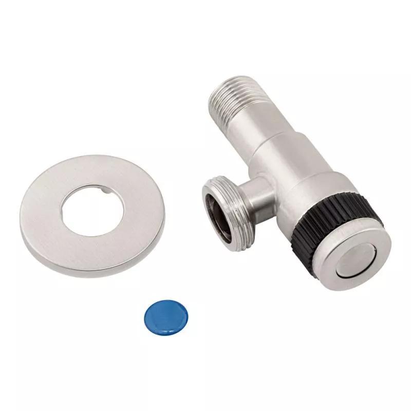 Кран кульовий побутовий Wezer SOL21В-12 SOL21В-12 1/2"x3/4" зв-зв кутовий (155185) - фото 2 Кран кульовий побутовий Wezer SOL21В-12 SOL21В-12 1/2"x3/4" зв-зв кутовий (155185) - фото 2