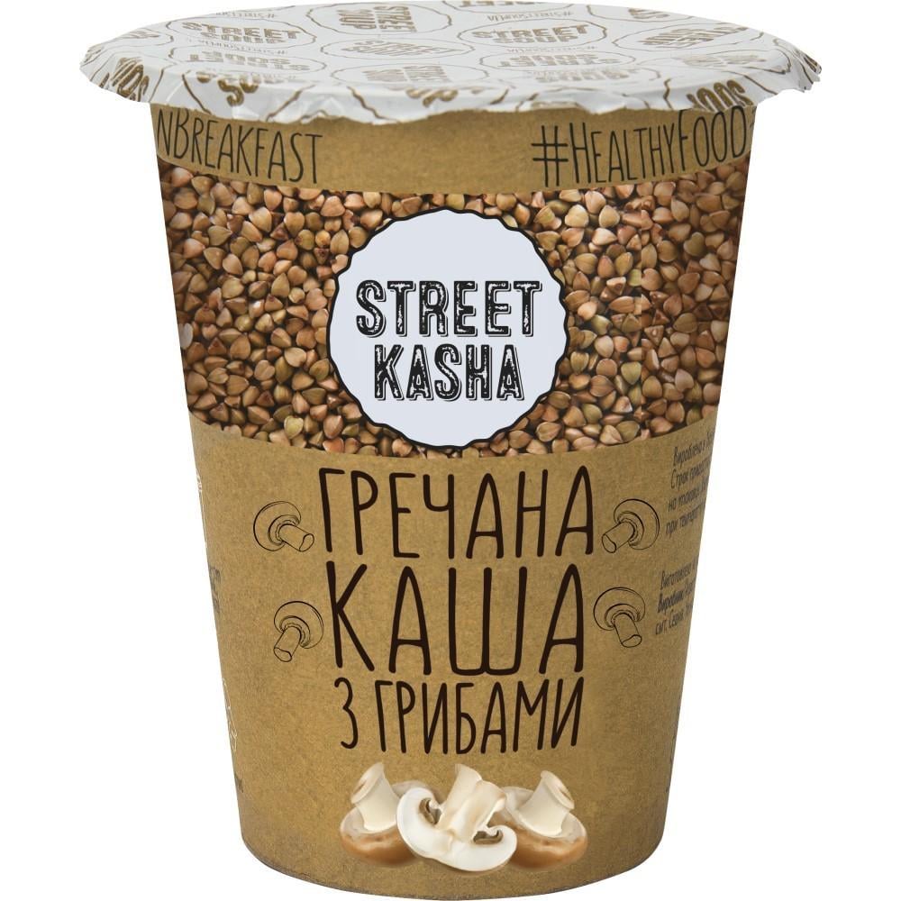 Каша Street Kasha гречана з грибами у склянці 50 г 6 шт. (4434003111)