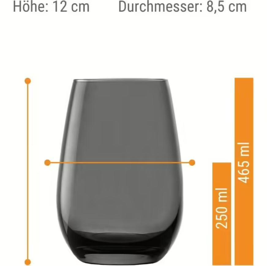 Набір склянок Stölzle Lausitz Mediterranean Elements 465 мл 6 шт. (F3-40436-1) - фото 4 Набір склянок Stölzle Lausitz Mediterranean Elements 465 мл 6 шт. (F3-40436-1) - фото 4