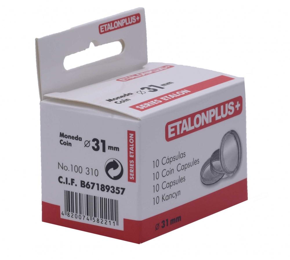 Капсулы Etalonplus для монет 31 мм 10 шт. (А13857) - фото 3 Капсулы Etalonplus для монет 31 мм 10 шт. (А13857) - фото 3