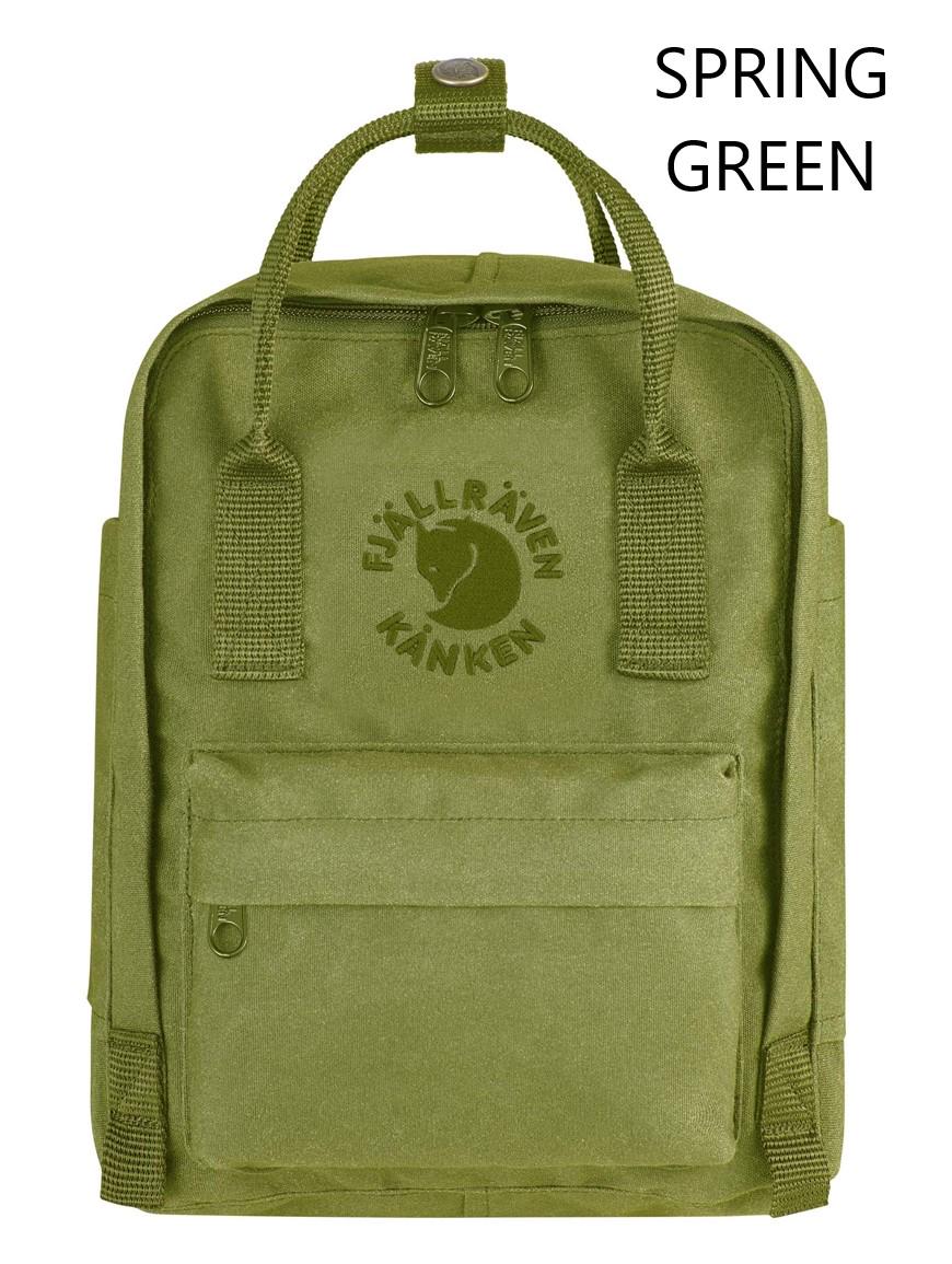 Рюкзак Fjallraven Re-Kanken Mini Spring Green (1004-23549.607)