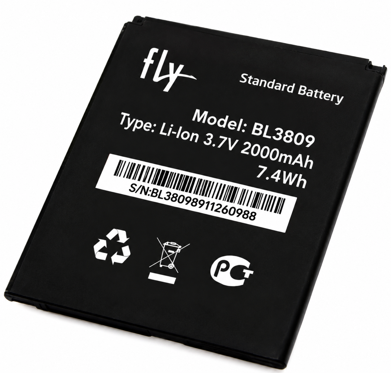 Аккумулятор BL3809 для Fly IQ458 2000 mAh (3511954)
