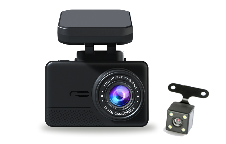 Відеореєстратор Globex GE-205W Dual Cam