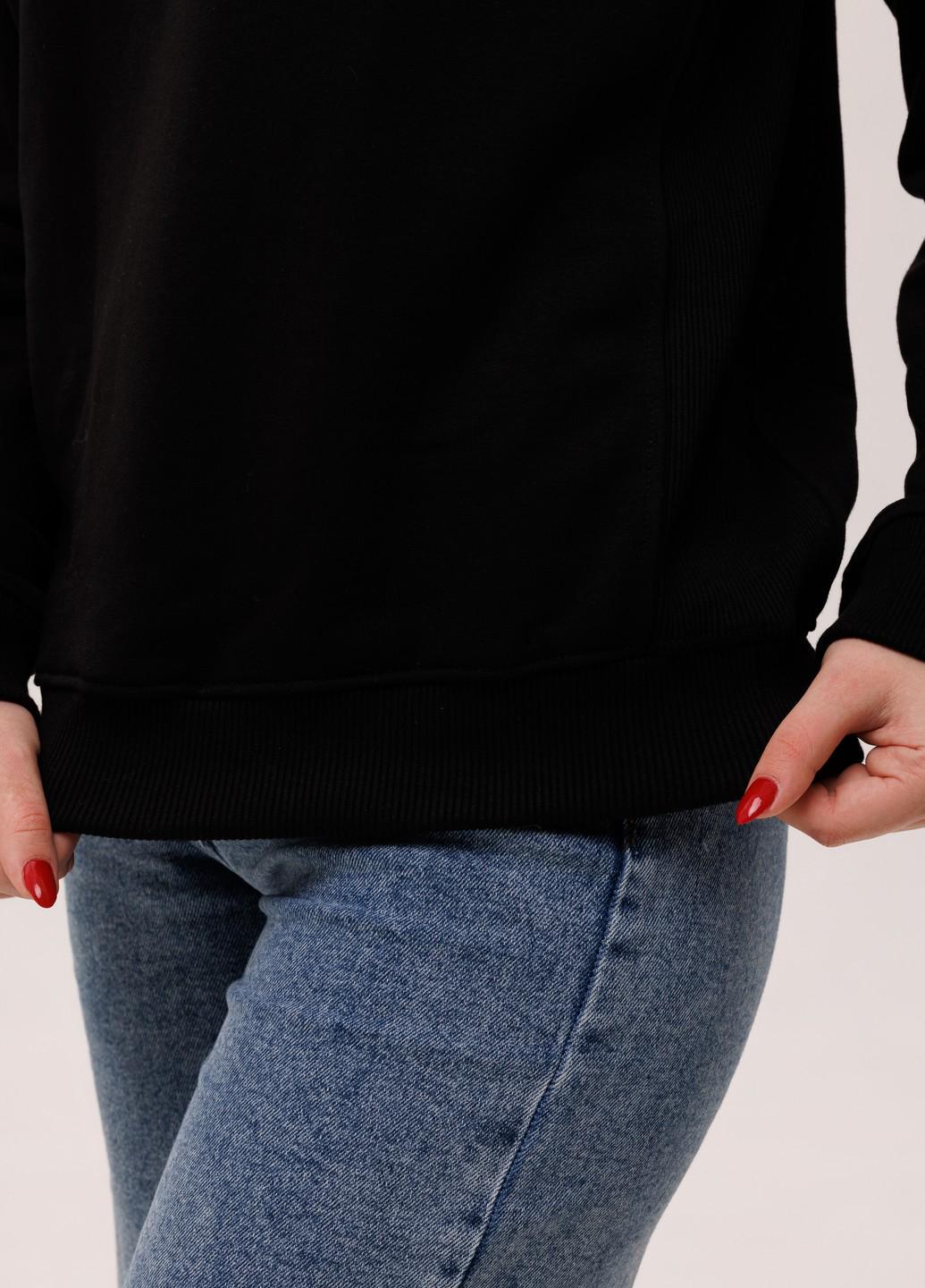 Свитшот женский Наталюкс 2XL Черный (3724553290961) - фото 3 Свитшот женский Наталюкс 2XL Черный (3724553290961) - фото 3