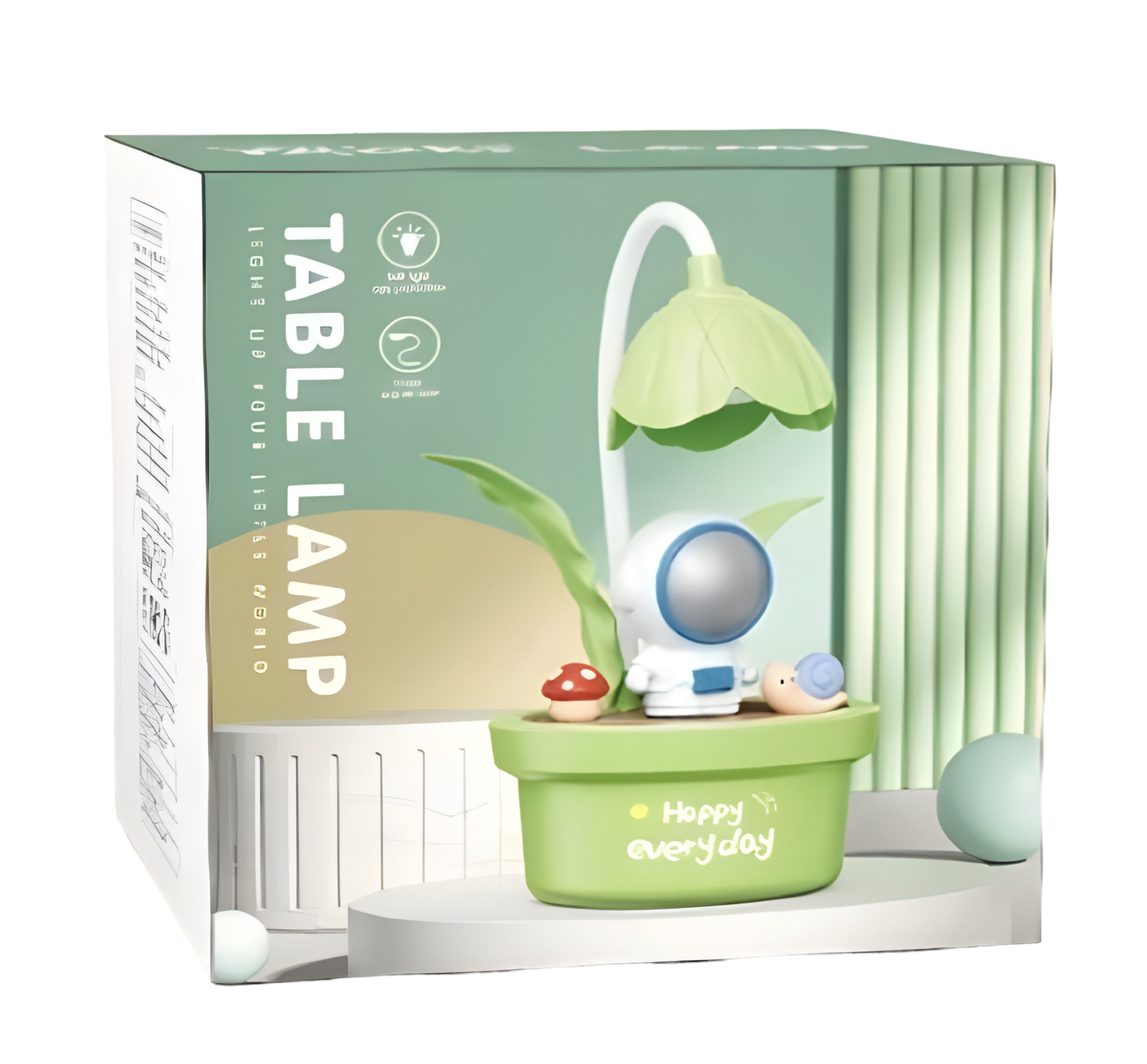 Настольная лампа Cinamoroll Зеленый (351D) - фото 3 Настольная лампа Cinamoroll Зеленый (351D) - фото 3