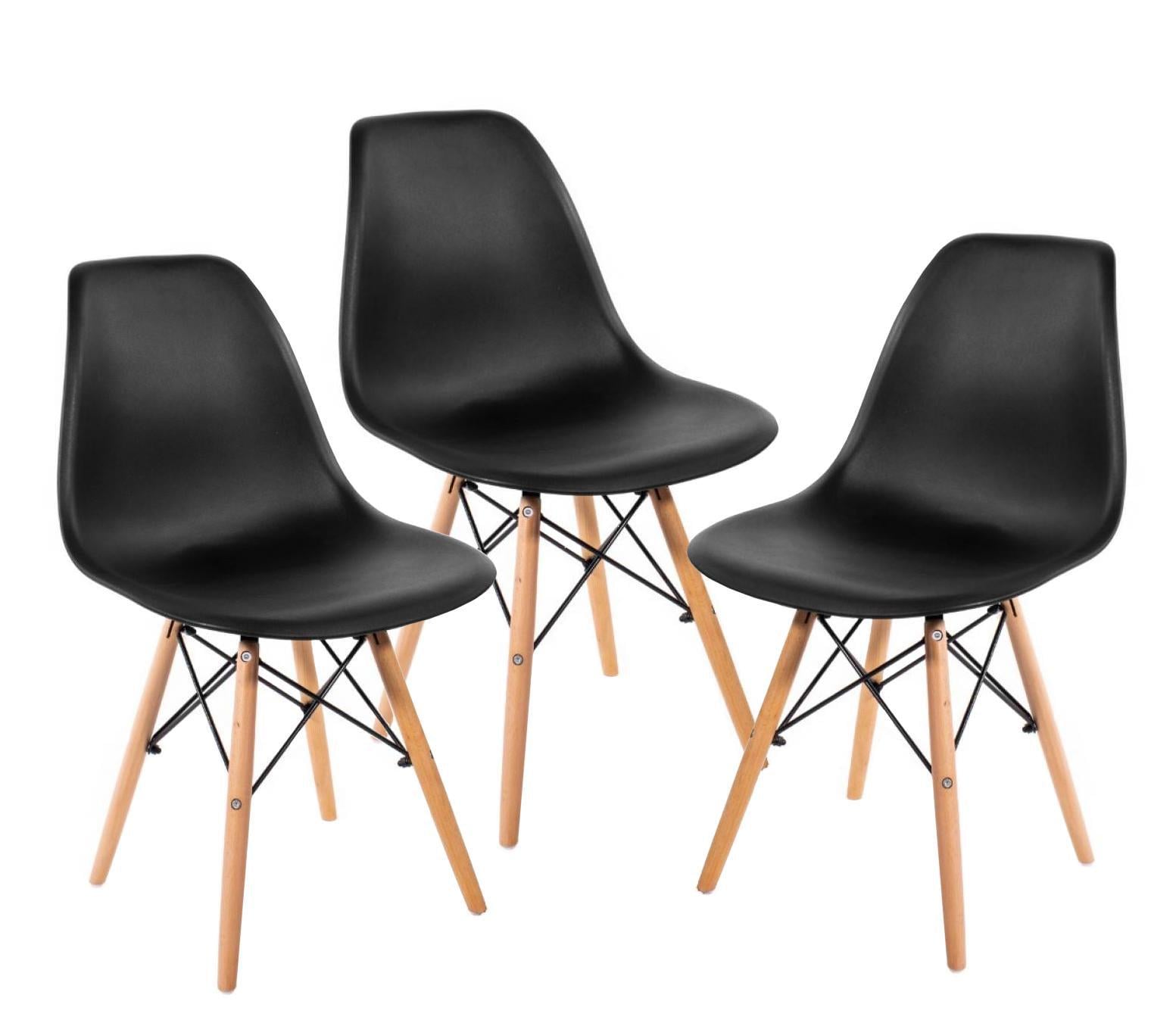 Кресло для кухни на ножках Bonro В-173 Full KD 3 шт. Черный (4133) Кресло для кухни на ножках Bonro В-173 Full KD 3 шт. Черный (4133)